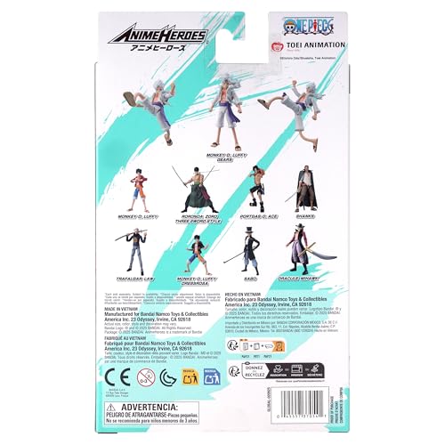 Image of ANIME HEROES - One Piece - Monkey D. Luffy Gear 5 Action Figure