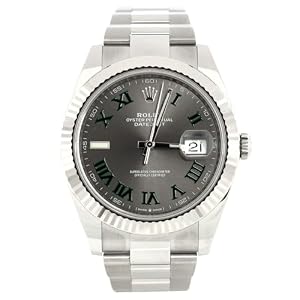 Rolex Oyster Perpetual Datejust Wimbledon 41mm Automatic (Pre-Loved) - P4480603