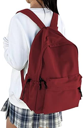 School Backpack Womens, Causal Travel School Bags 14 Inch Laptop Backpack for Teenage Girls Lightweight Rucksack Water Resistant Bookbag College Boys Men Work Daypack