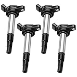 Ignition Coil Packs for 09-17 Toyota Corolla 09-14 Matrix 10-17 Prius 11-16 Lexus CT200H 09-10 Pontiac Vibe - Scion XD IM L4-1.8L 2.4L (Pack of 4) 