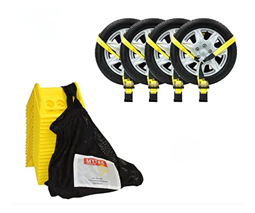 Mytee Products Car Trailer Tie Down Kit - 4 Pack ...