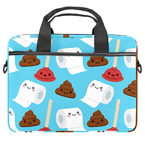 Sacoche ordinateur portable 13.3 pouces bandoulière bleu et multicolore 14 pouces