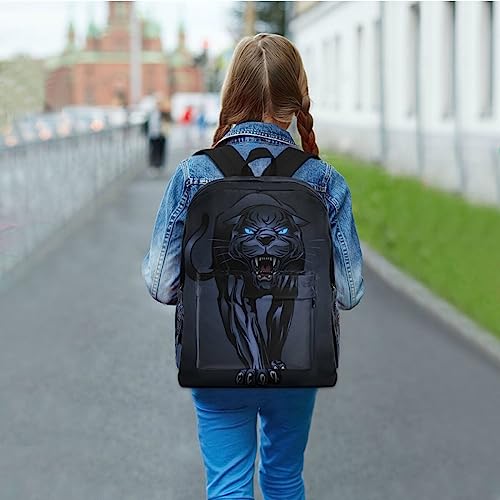 Senya Backpack Travel Rucksack For Adult Men Women, Roaring Black Panther Lightweight School Bag For Students Teens Girls Boys #TOP5