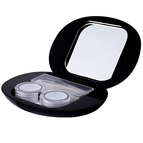 Estojo de lentes de contato, caixa de lentes de contato, kit de suporte de lente Excert, caixa espel