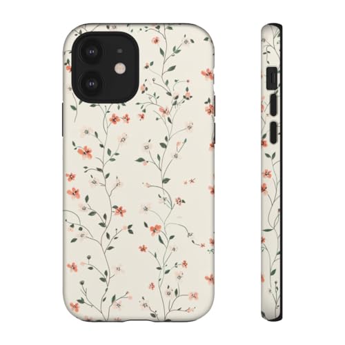 Coque iPhone 12 motif floral délicat pour sublimer votre style au quotidien
