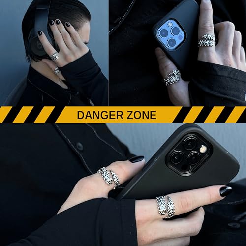 Tokyo Ghoul Jewelry Collection | Anime Punk Gothic Accessories | Kaneki Ken Pendant, Rings, Chains | Cyberpunk Cosplay | Smile ZXC Style4