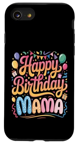 OMG It's My mama's Birthday �t�@�~���[�p�[�e�B�[ �}�} �X�}�z�P�[�X iPhone SE (2020) / 7 / 8 �p