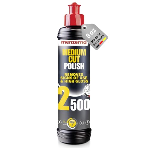 menzerna Medium Cut Polish 2500' I Abrasive Polishing Compound for Medium Scratches and Signs of Use...