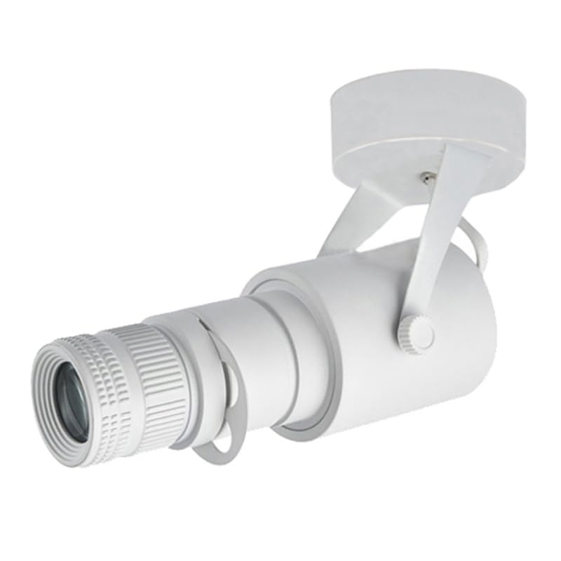 LUMINTURS 30W LED Ceiling Picture Spot Downlight Focus Adjustable Zoom Zoomable Lamp Fixture Light White Finish Warm white