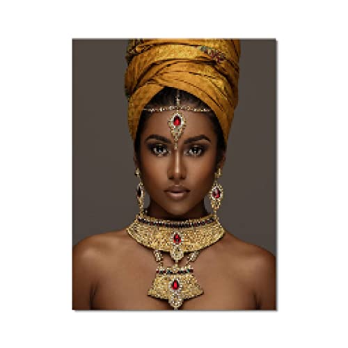 Impression Sur Toile Art Africain pour Salon Chic et Moderne