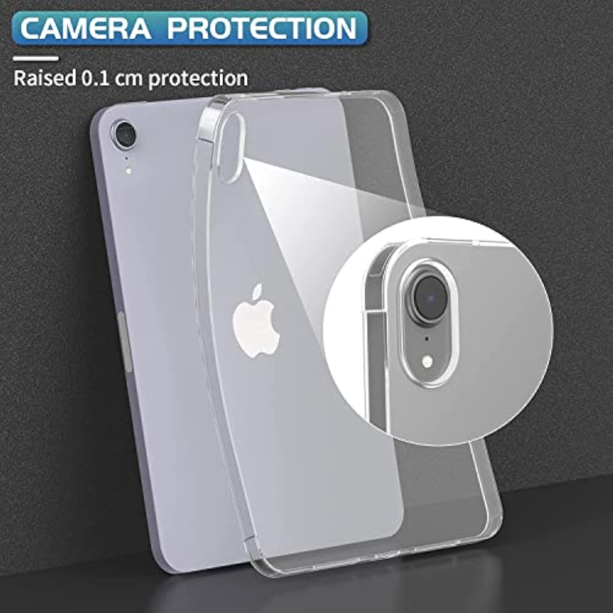 Clear Case for iPad Mini 6 8.3''