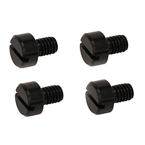 Hogue 82008 Ruger Mark Ii/Mark III Grip Screws, Slot, black (Per 4)