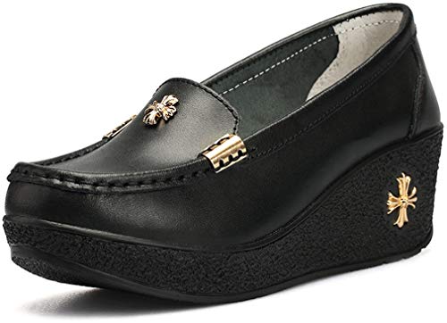 Solshine 564 - Scarpe da donna in pelle con tacco