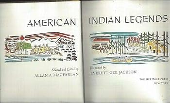 Hardcover American Indian Legends Heritage press slipcase Macfarlan Jackson G Macy co 1968 [Hardcover] Allan MacFarlan Book