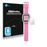 savvies Protector Pantalla compatible con Vtech Kidizoom Smart Watch DX (6 Unidades) Película Ultra...