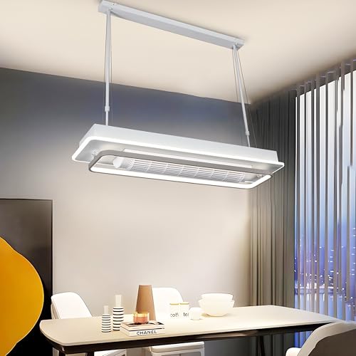Image of Smartway - 80 Watt |65Cm|Paco Modern|Living Room|Dining|Bedroom Ceiling Fan Chandelier BLDC Noiseless Motor|Auto Rotatable Blower Fan 3 Color Mode (Warm Cold & Natural White) Remote & App