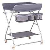 Benutzerfreundliches Design: Es wurde in der richtigen Größe der Eltern entworfen, um zu verhindern, dass die Rückenschmerzen und -schmerzen der Mutter beim Wechseln der Windeln zu Babys knien oder sich biegen.