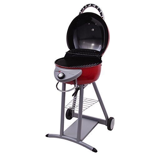 Char-Broil TRU-Infrared Patio Bistro Electric Grill, Red - Thumbnail 4