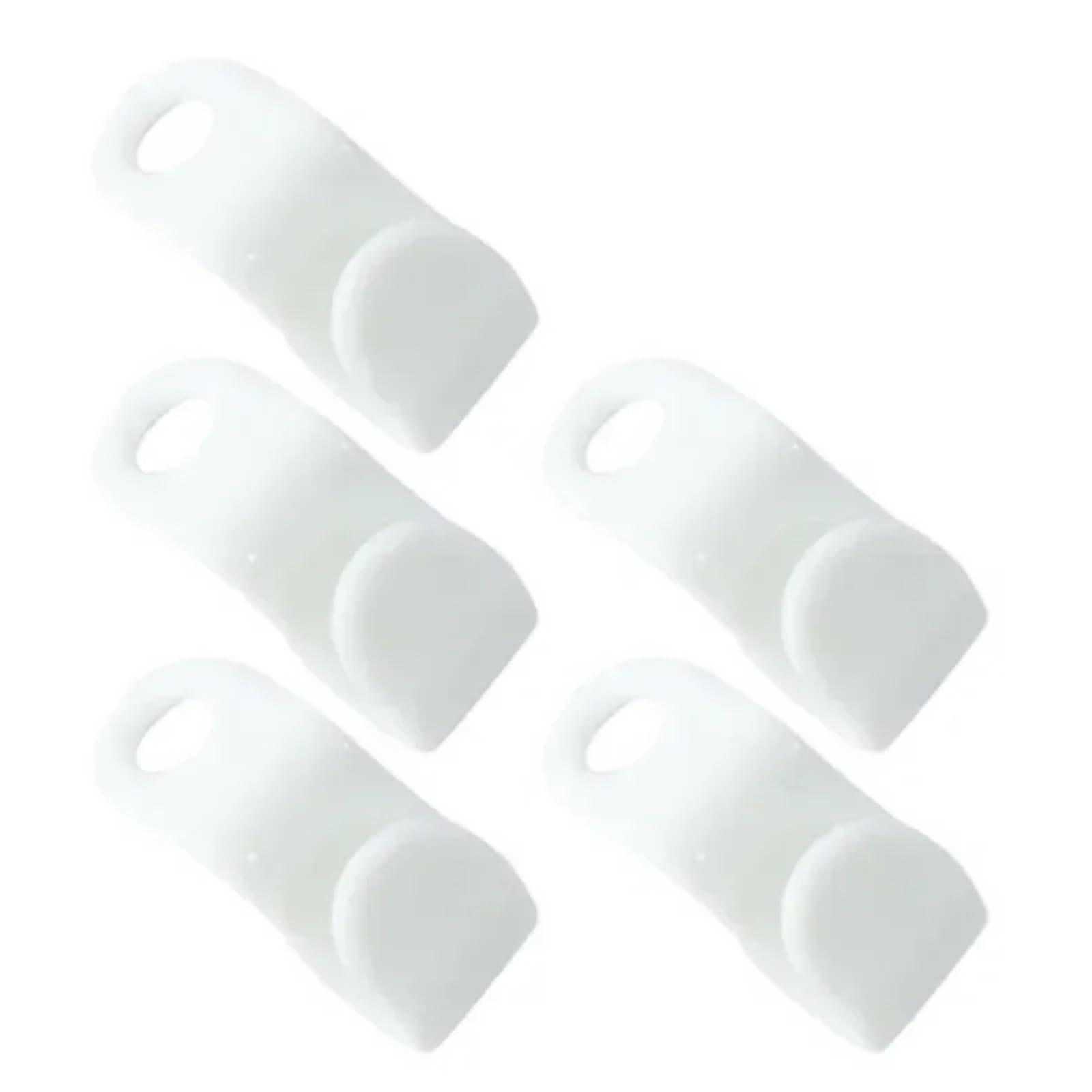 Hangers for Clothes Space Savers 250-Count Clothes Hanger Hooks - Space-Saving Connectors for Closet Organization Solutions(White)