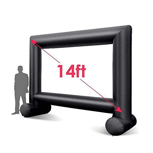 Pantalla Inflable Portátil para Proyector 14 Pies miniatura 1