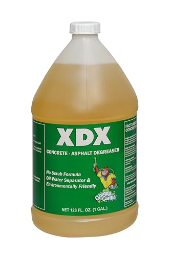 Garage Gorilla XDX Concrete and Asphalt Cleaner, Live Enzymes to