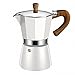 VGAGV Moka Pot - Espressokocher auf dem Herd, Manuelle kubanische Kaffeemaschine, Rapid Herd Top Kaffeebrüher,300ML