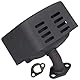 Schalldämpfer Auspuff Generator Schalldämpfer für GX120 GX140 GX160 GX200 5.5PS 6.5PS und 168F Motor Motor, Geeignet für 2 3 4 Benzin Motor Generator Wasserpumpe(Schwarz)