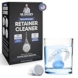 Dr. Taylor’s Retainer & Aligner Cleaner – 120 Mint Tablets | Removes Stains & Odor | Pod-Compatible, FSA/HSA Eligible