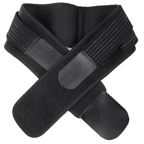 Faja lumbar de compresión para abdomen con doble correa, talla 107 cm
