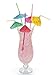 4 Dozen Assorted Tropical Drinking Straws Luau Wedding Hawaiian Umbrella Flamingo Flower