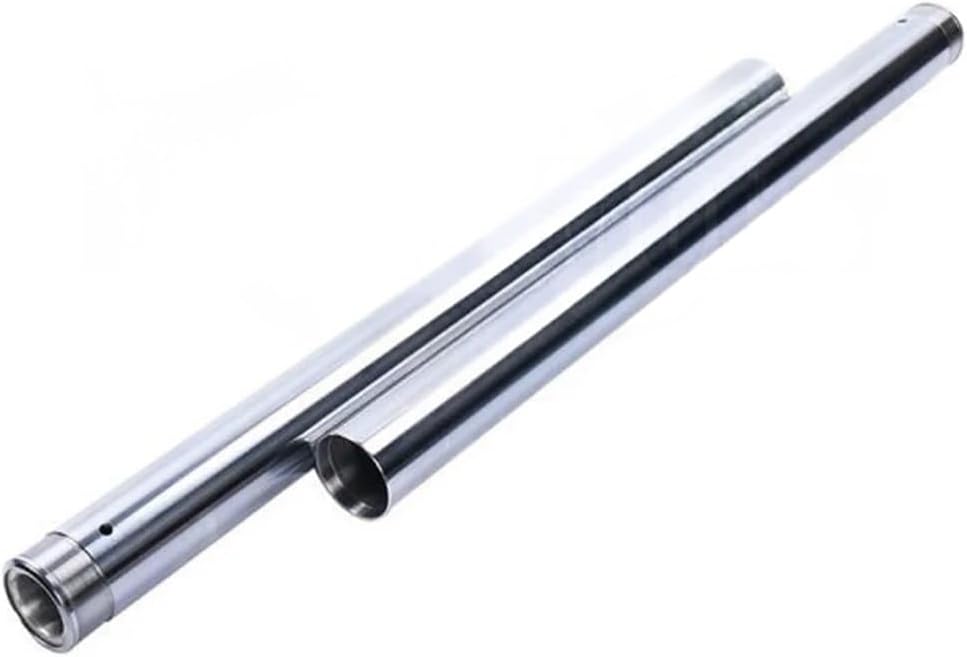 Shock Absorber Rear Suspension 48x606mm Front Inner Tubes Pipes For FJR1300 2001-2005 2002 2003 2004 Silver Brake Suspension Bars Leg