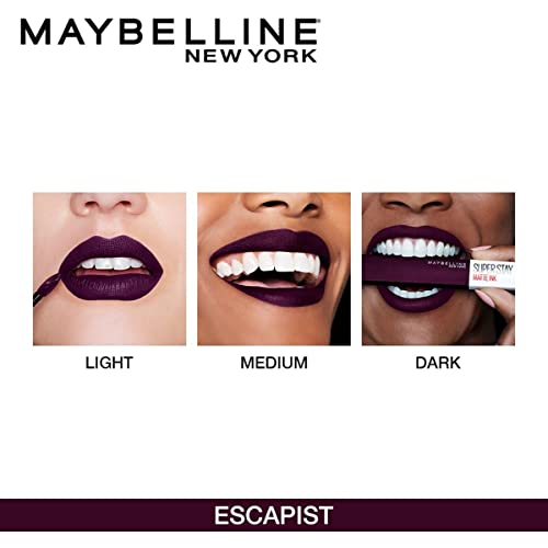 Image of Maybelline New York Super Stay Matte Ink Liquid Lipstick, 45 Escapist, 5g