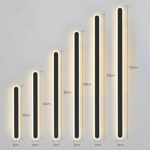 Aplique de Pared Moderno de Hierro y Acrílico Rectangular Diseño Elegante 6