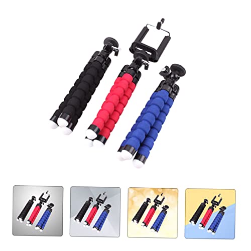 Trípode para teléfono móvil flexible de esponja VILLCASE para fotografía 7