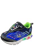 SG Companies PJ Masks Boys' Athletic Light-Up Shoe Sneaker (7) Green Blue