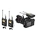 Saramonic UwMIC9 96-Channel Digital UHF Wireless Dual Lavalier Microphone System, Includes 2x TX9 Bodypack Transmitter and RX9 Portable Receiver