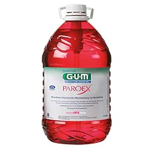 GUM Paroex mondspoeling 0,12% 5 liter voorraadfles (zonder pomp)