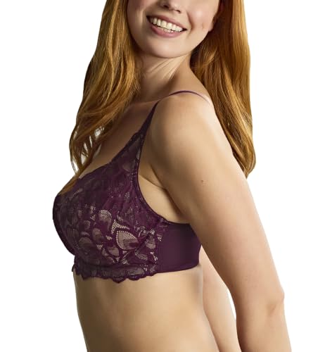 Image of Panache Women's Allure Full Cup Bra - Sheer Lace with Side Sling & Power Mesh Support