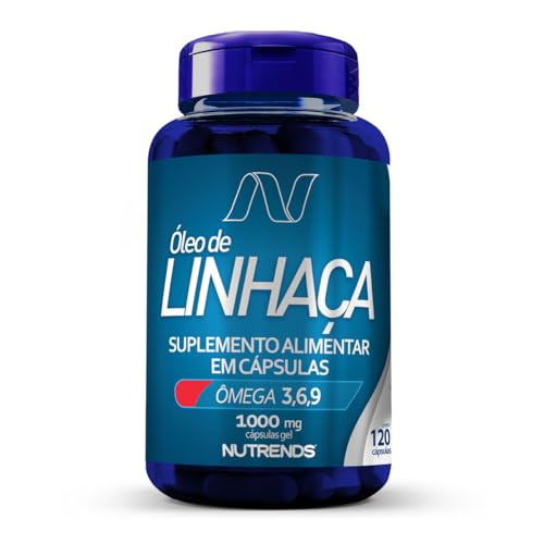 Nutrends Óleo De Linhaça 1000Mg 120 Cápsulas