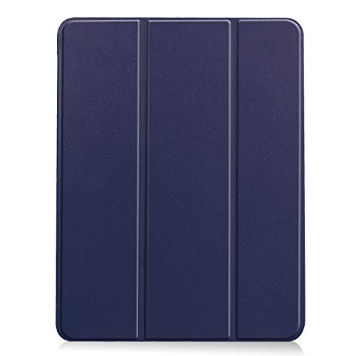 Lobwerk Case with Pen Holder for Apple iPad Air 4 (4th Generation) A2072/A2316/A2324/A2325 10.9 Inch 2020 Case Protective Cover Stand Blue