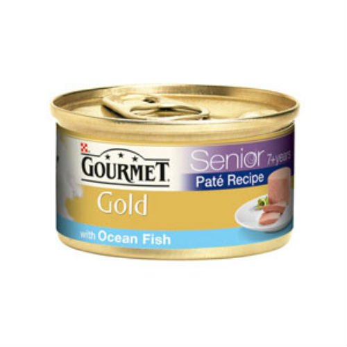 Gourmet Gold Senior Pate with Ocean Fish 85g (Case Of 8)