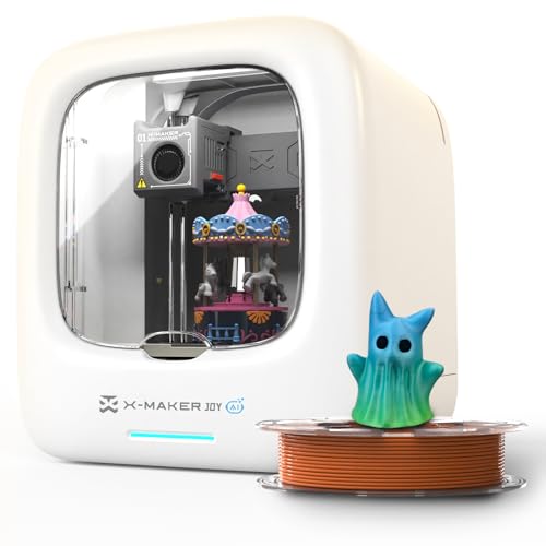 Impresora 3D para niños impulsada por IA, aplicación de diseño por IA, extensa colección de Plantillas de Juguetes 3D, con más de 16 módulos Mini de diseño 3D, X-Maker Joy AI+ Impresora 3D para niños impulsada por IA, aplicación de diseño por IA, extensa colección de Plantillas de Juguetes 3D, con más de 16 módulos Mini de diseño 3D, X-Maker Joy AI+