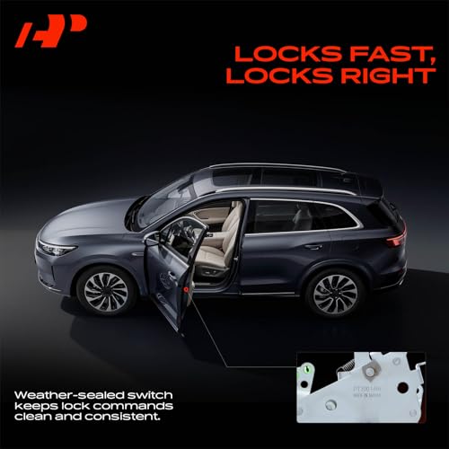 Image of A-Premium Right Passenger Side Door Lock Latch Compatible with 2005-2024 Peterbilt Vehicles - 330 335 337 340 348 365 367 379 382 386 388 389, Replace# R566035001R