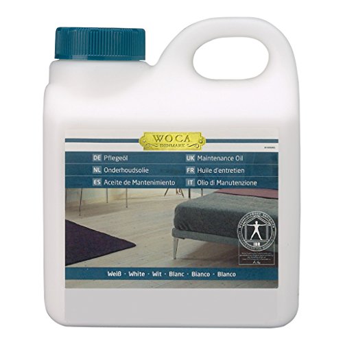 Preisvergleich Produktbild Woca Pflegeöl Weiß, 1 l