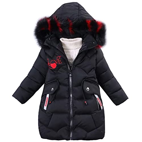 YFPICO Hiver Nouveau Doudoune Enfant Fille Veste Blouson Epaisse Coupe-Vent Manteau Rembourré à...