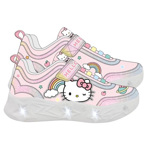 Deportivas Hello Kitty suela ligera de EVA y sistema de luces integradas
