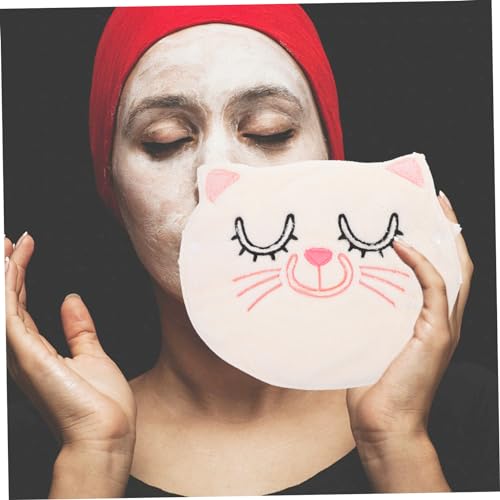 COOPHYA Toalha Quente Toner Máscara De Toalha Máscara De Lençol Facial Toalha De Vapor Máscara Facia