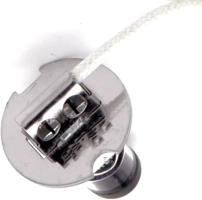 DN-27837 H3 24V 65W PK22S 24V65W LH-58 PKX22S Black Top Shield Black Tip Bulb Dental Chair Light(10 Pieces)
