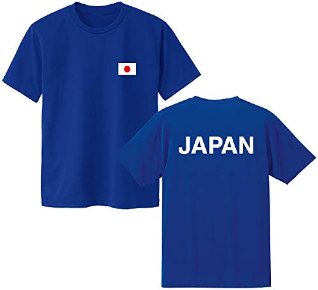 Amazon | [エンブレムファクトリー] 日本代表応援Tシャツ JAPAN 半袖