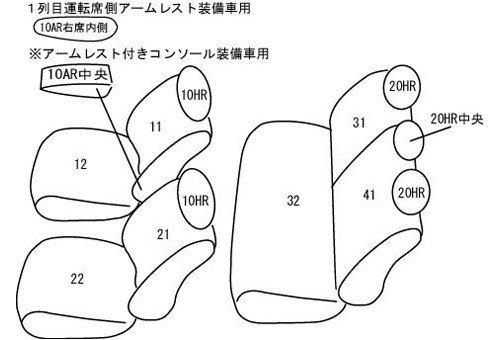 クラッツィオ Clazzio シートカバー アクア ET-1064